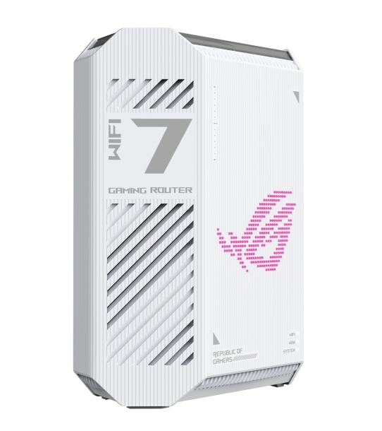 Asus ROG Strix GS‑BE7200 Dual‑Band Wi‑Fi 7 gaming router, 4096‑QAM, dual gaming ports, AiProtection