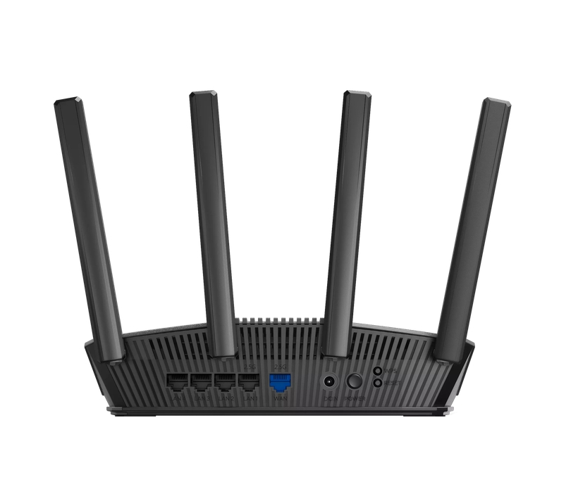 Asus RT‑BE59 Dual‑Band Wi‑Fi 7 BE5000 router, 2.5G WAN and LAN, AiMesh, IoT SSID, VPN, parental controls