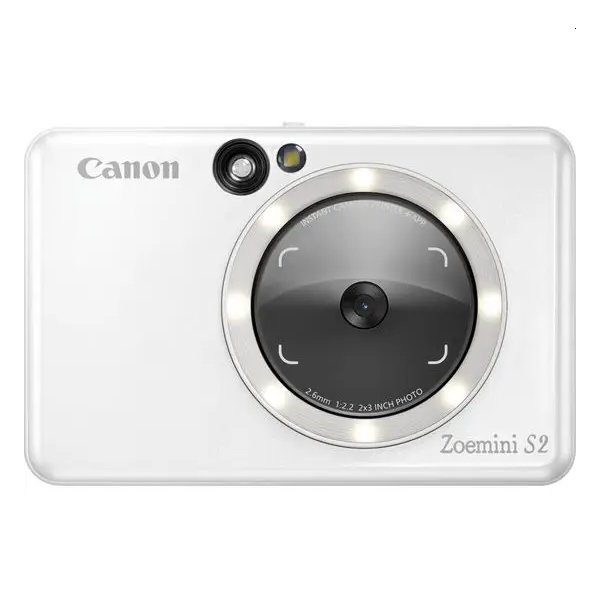 Photo printer Canon instant camera printer  Zoemini S2 ZV223, Pearl White