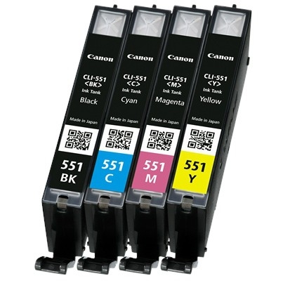 Мастило за принтер Canon CLI-551 CMYB multipack