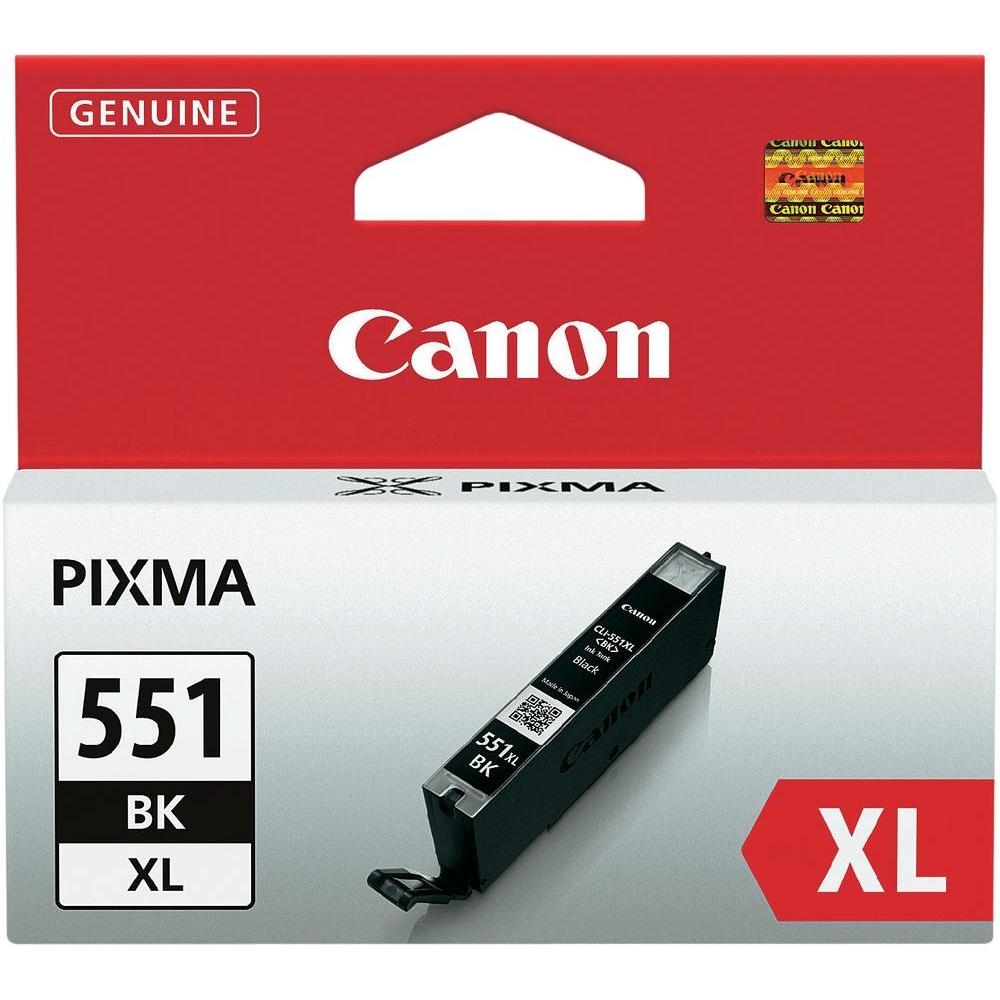 Ink for printer canon cli-551xl bk