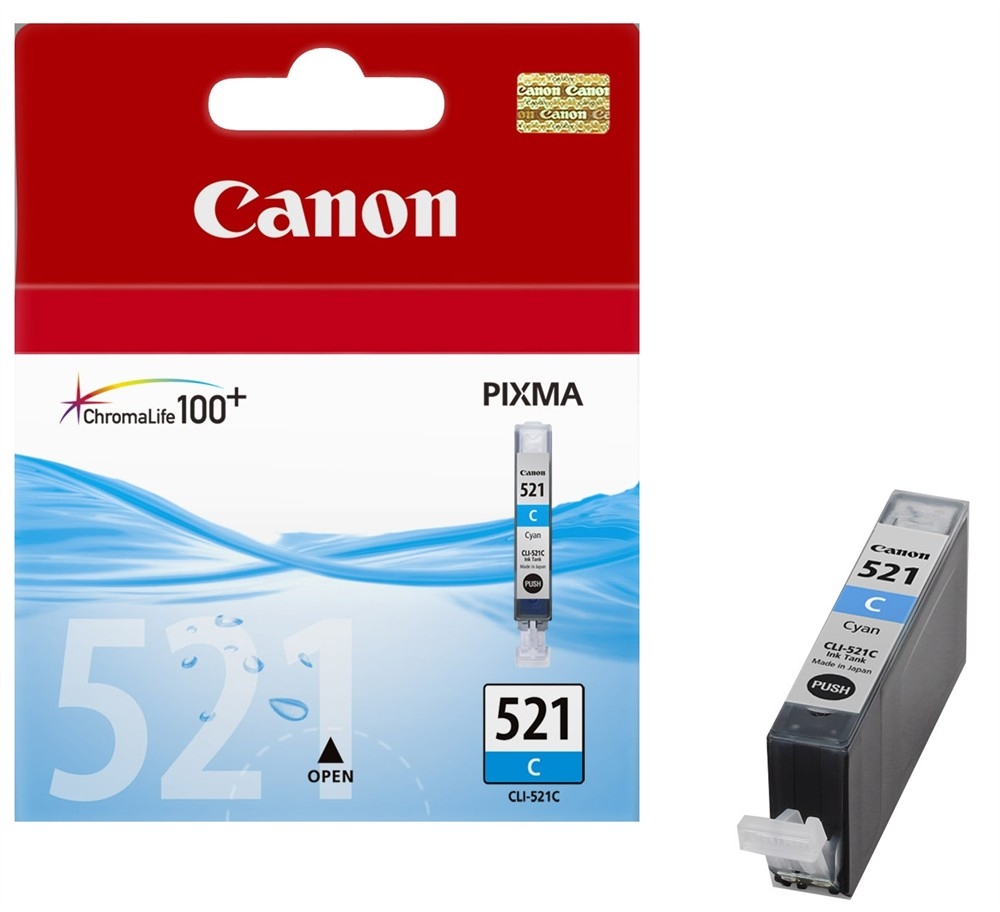 Ink for printer canon ink tank cli-521 cyan