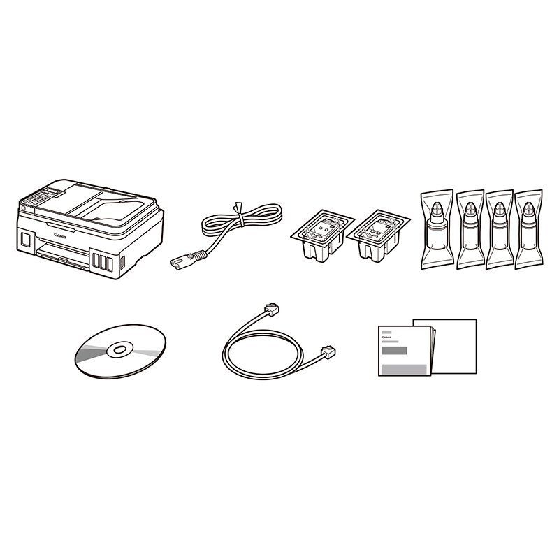 Ink mfp canon pixma g4411