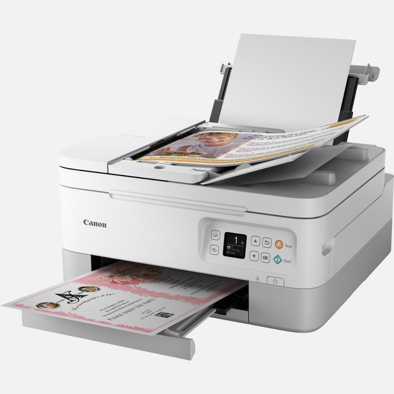 Ink mfp canon pixma ts7451, white