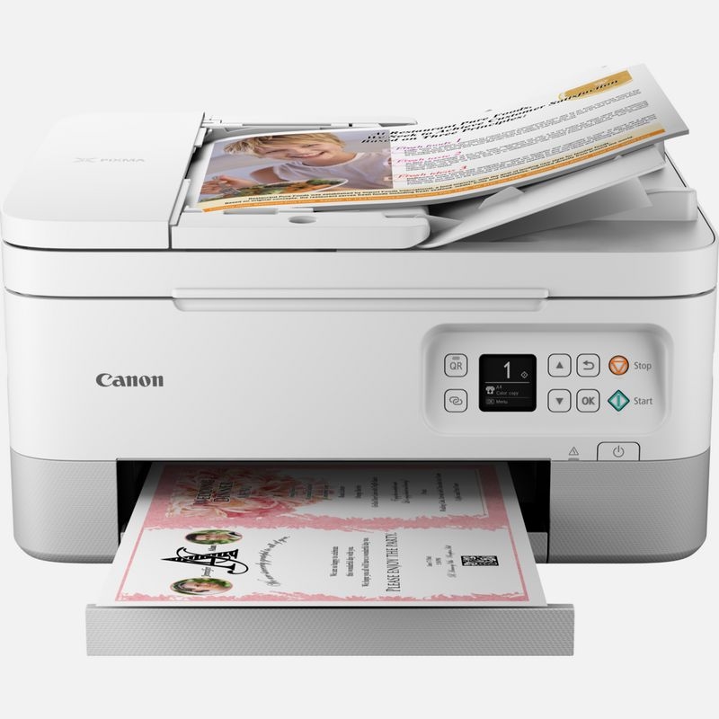 Ink mfp canon pixma ts7451, white