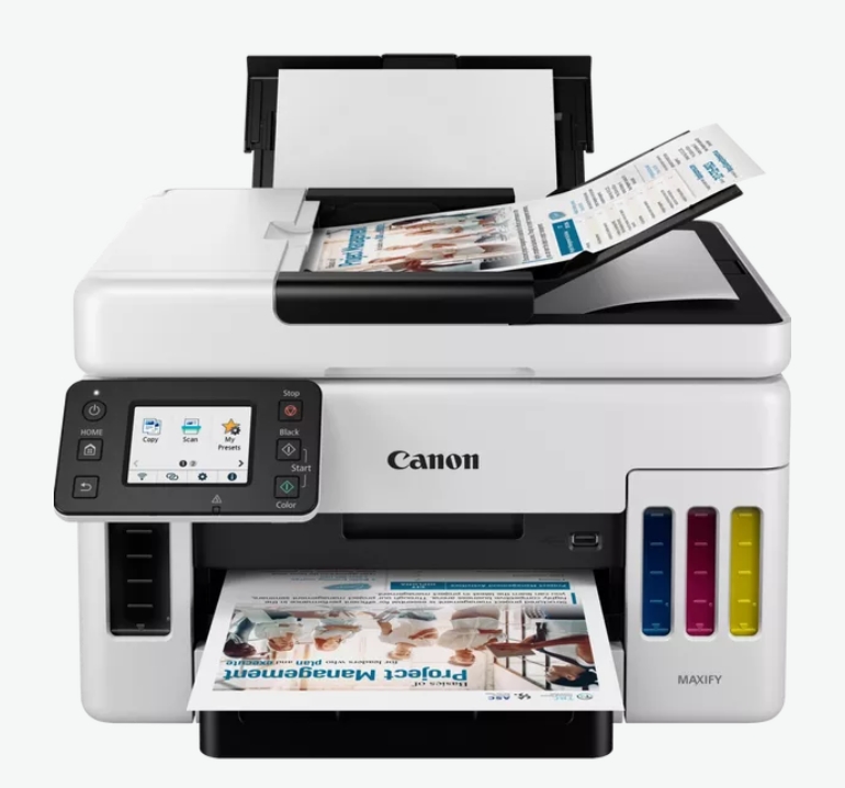 Мастилeноструйно МФУ Canon MAXIFY GX6040, черен