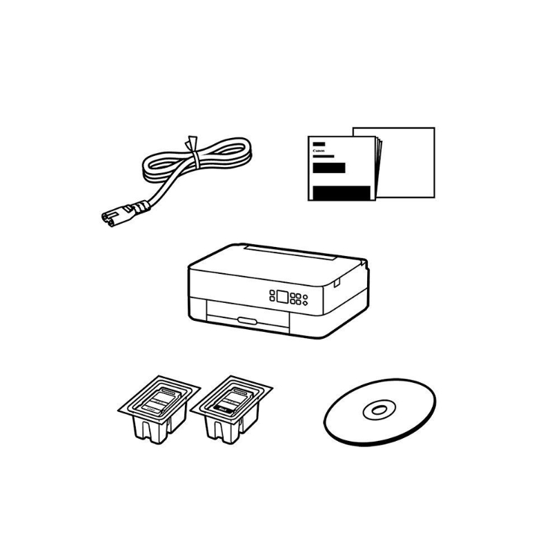 Мастиленоструйно МФУ Canon PIXMA TS5350a All-In-One, Balck