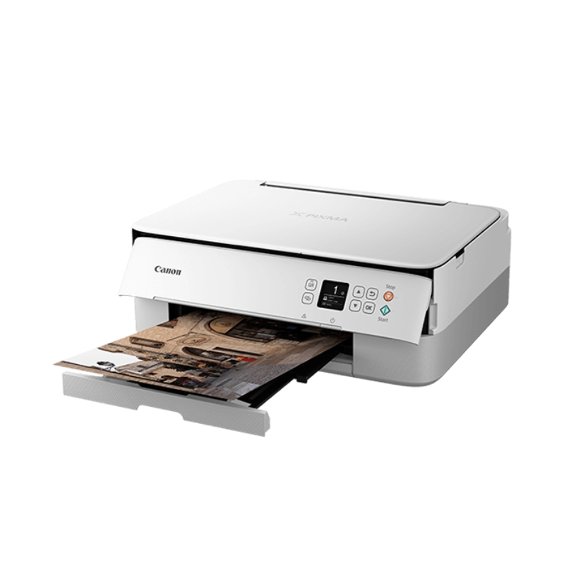 Ink mfp canon pixma ts5351a all-in-one, white