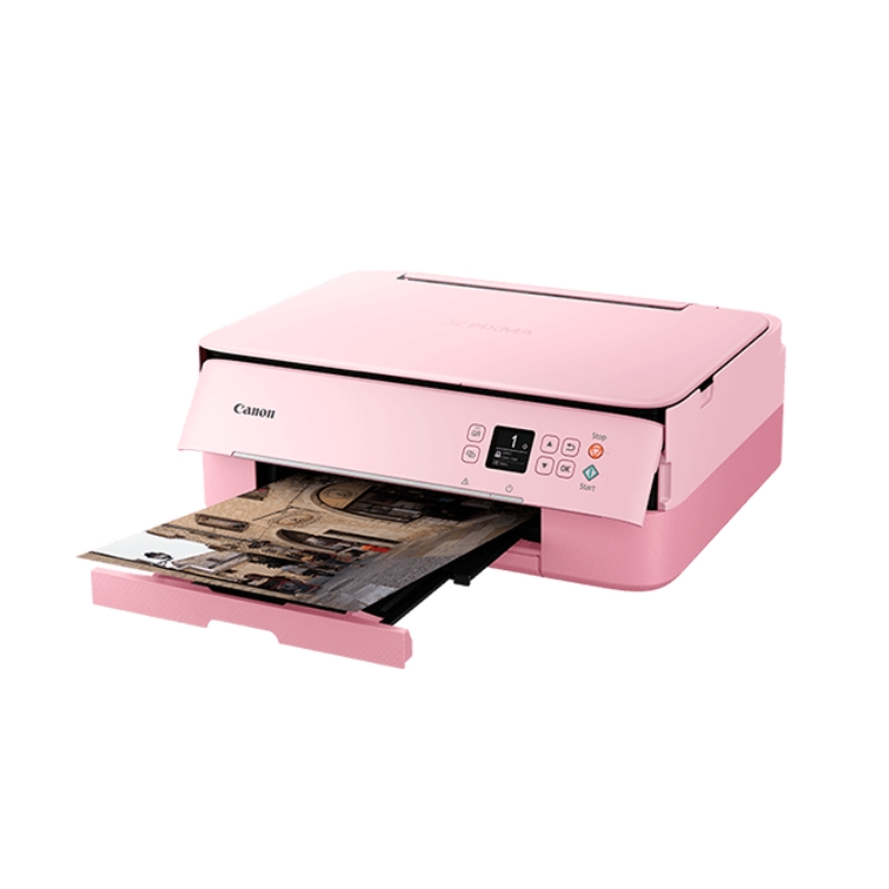 Ink mfp canon pixma ts5352a all-in-one, pink