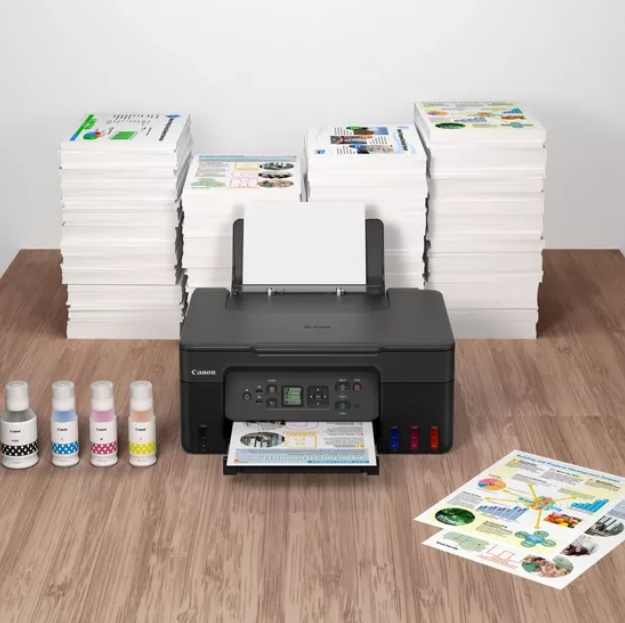 Ink MFP Canon PIXMA G3470 All-In-One, Black + Canon Plus Glossy II PP-201, 10x15 cm, 50 sheets
