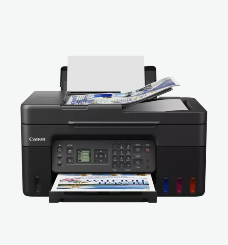 Ink MFP Canon PIXMA G4470 All-In-One, Black + Canon Plus Glossy II PP-201, 10x15 cm, 50 sheets