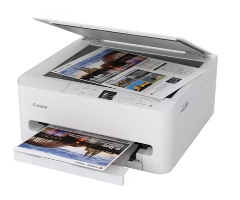 Мастиленоструйно мултифункционално устройство Canon PIXMA TS6550i All-In-One бяло