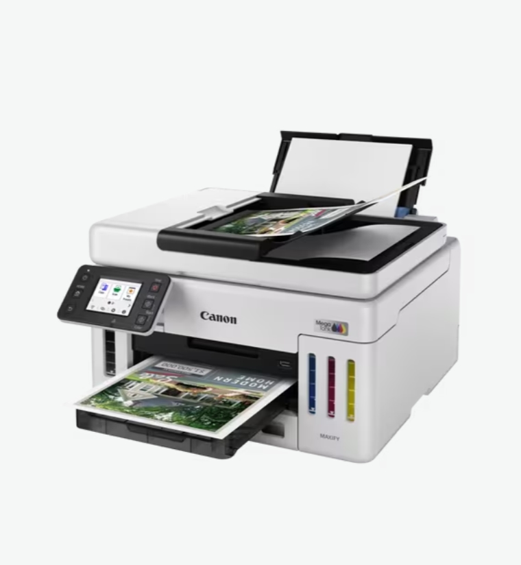 Inkjet all-in-one printer Canon MAXIFY GX6140, white/black