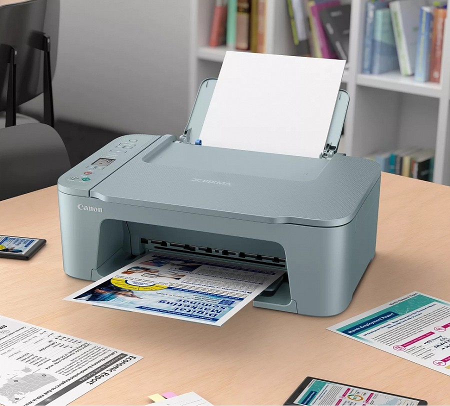 Мастиленоструйно мултифункционално устройство Canon PIXMA TS3752i All‑In‑One, синьо