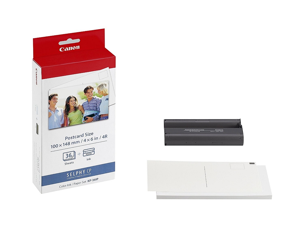 Хартия Canon Color Ink/Paper set KP-36IP (4x6/10x15cm), 36 sheets