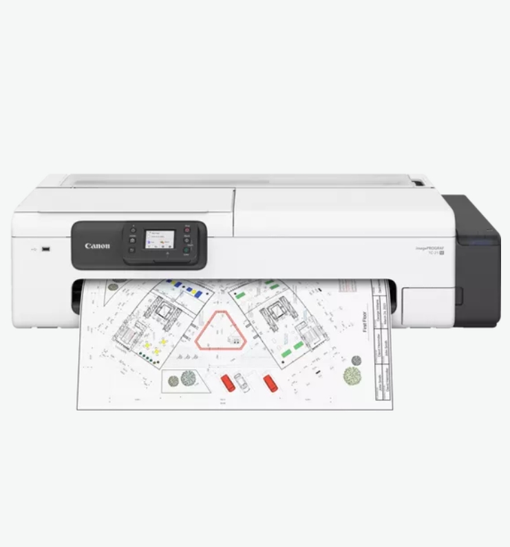 Плотер Canon imagePROGRAF TC-21M с Desktop Basket BU-06