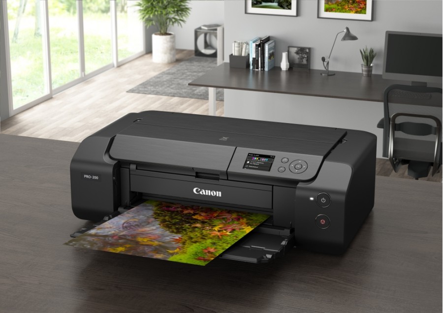Мастиленоструен принтер Canon PIXMA PRO-200 A3+, LAN