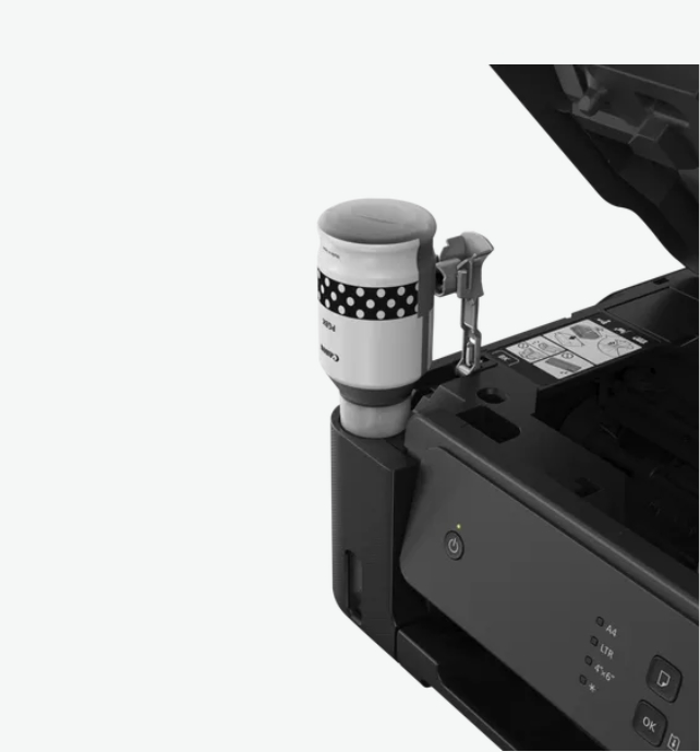 Ink printer Canon PIXMA G1430 + Canon Plus Glossy II PP-201, 10x15 cm, 50 sheets