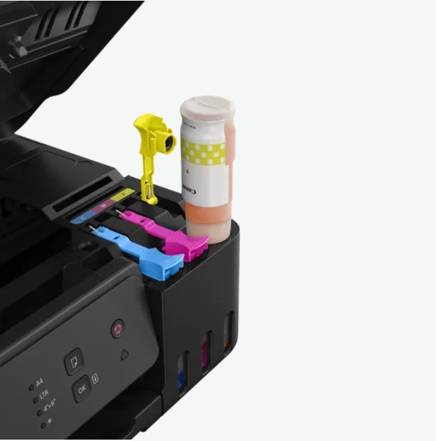 Ink printer Canon PIXMA G1430 + Canon Plus Glossy II PP-201, 10x15 cm, 50 sheets