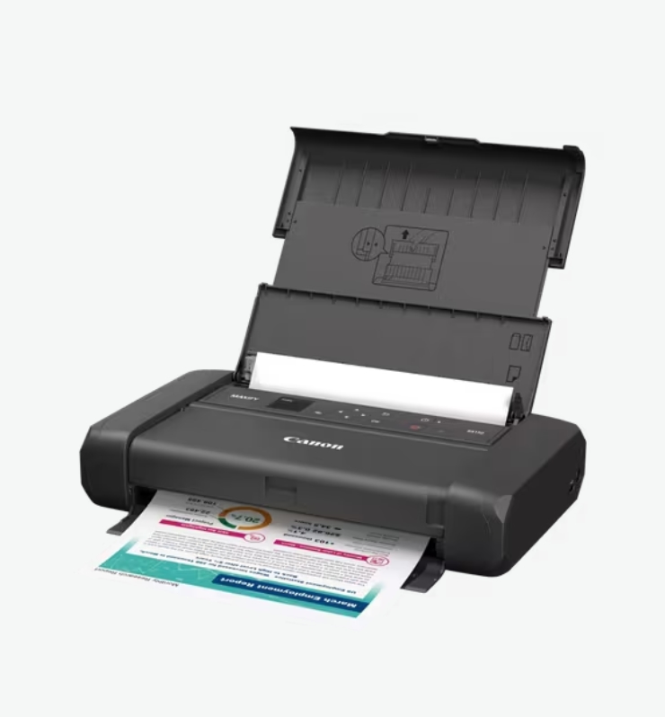 Canon MAXIFY BX110 Inkjet Printer with Battery