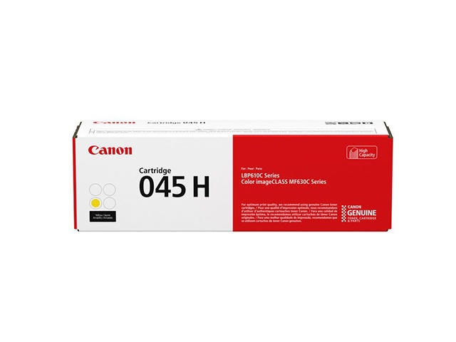 Тонер касета Canon CRG-045H Y