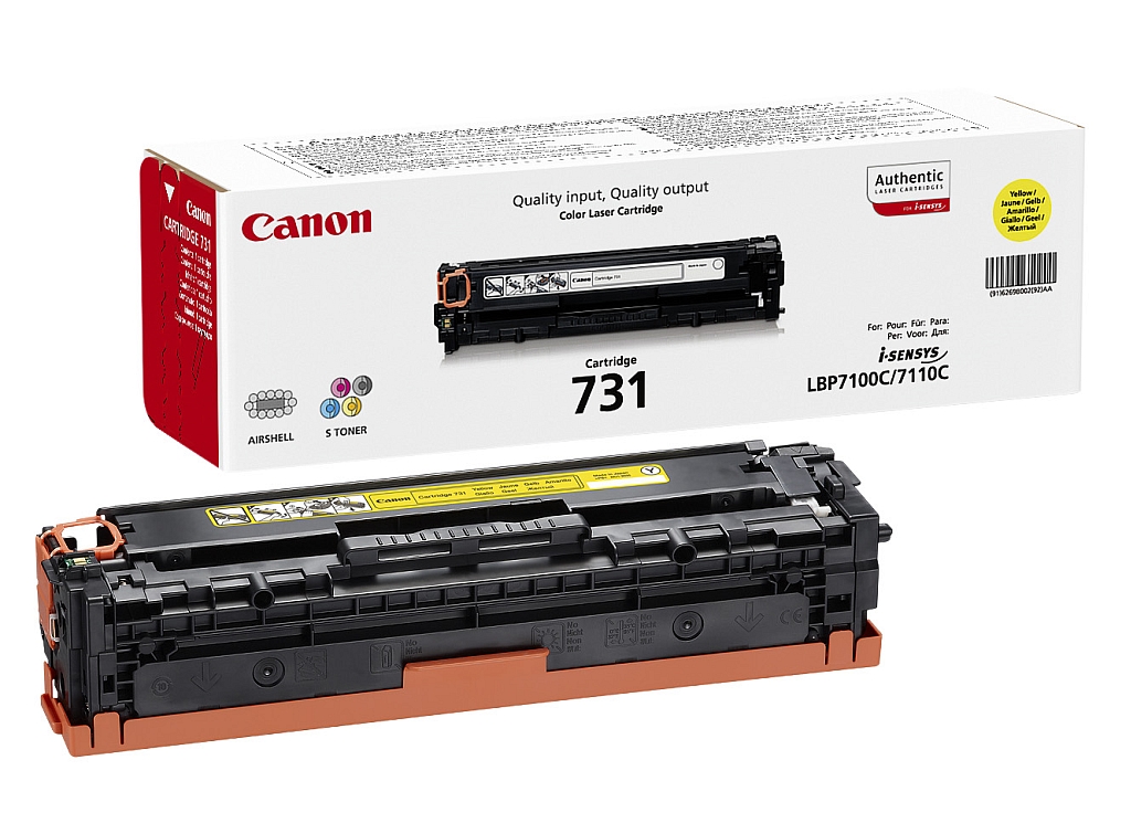 Тонер касета Canon CRG-731Y