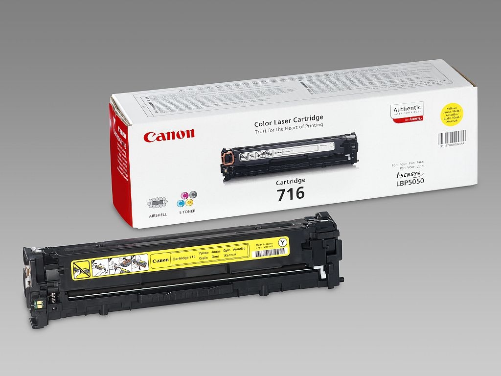 Тонер касета Canon CRG-716Y