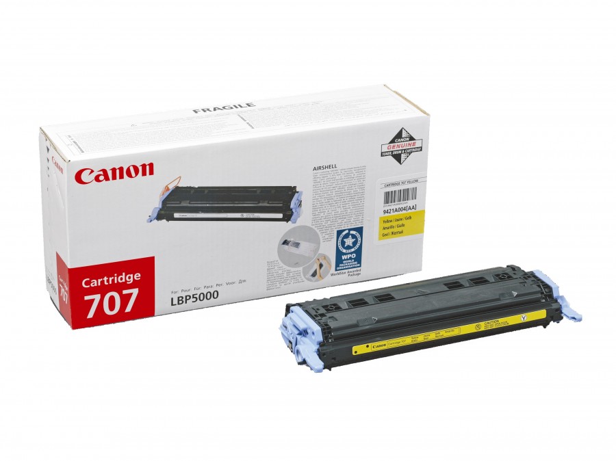 Тонер касета Canon CRG-707Y