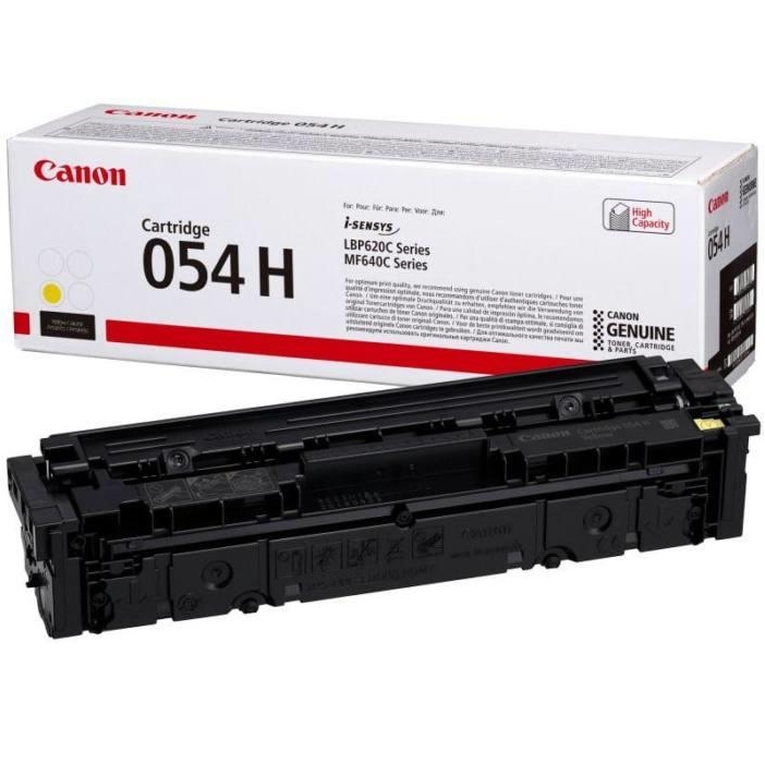 Toner cartridge canon crg-054h y