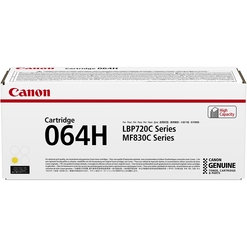 Toner cartridge canon crg-064h, y