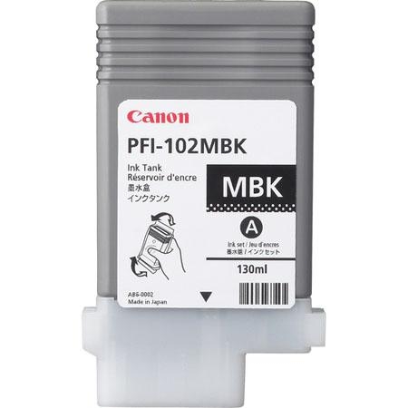 Consumable canon ipf500 pigment ink tank pfi-102 matte black