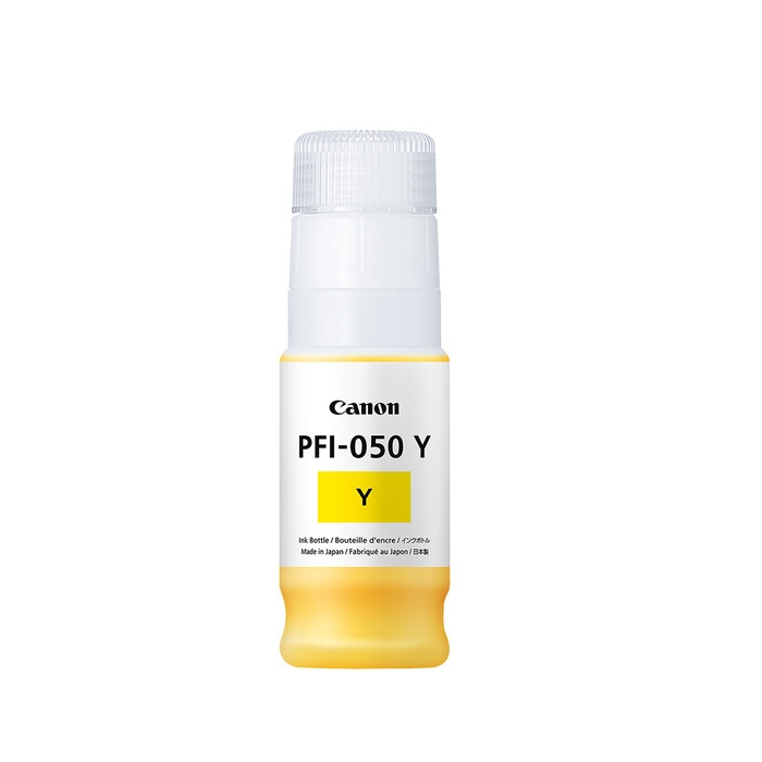 Мастило за плотер Canon Pigment Ink Tank PFI-050, Yellow