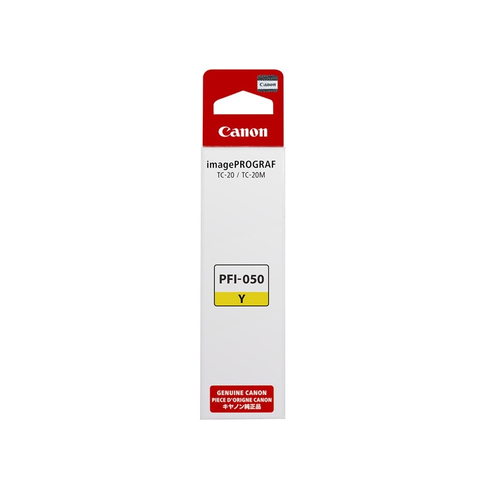 Мастило за плотер Canon Pigment Ink Tank PFI-050, Yellow