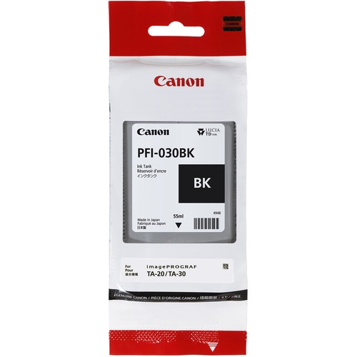 Мастило за плотер Canon PFI-030, Black