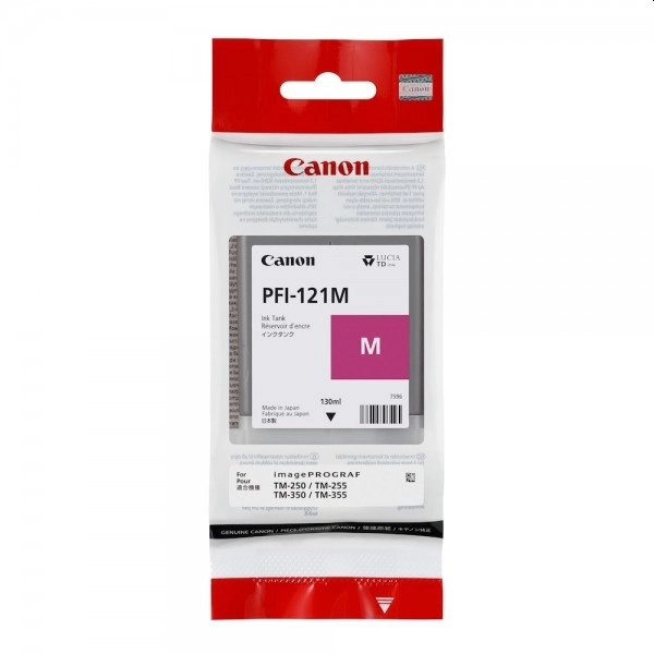 Мастило за плотер Canon PFI-121, Magenta