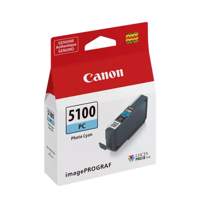 Plotter ink Canon PFI-5100, Cyan