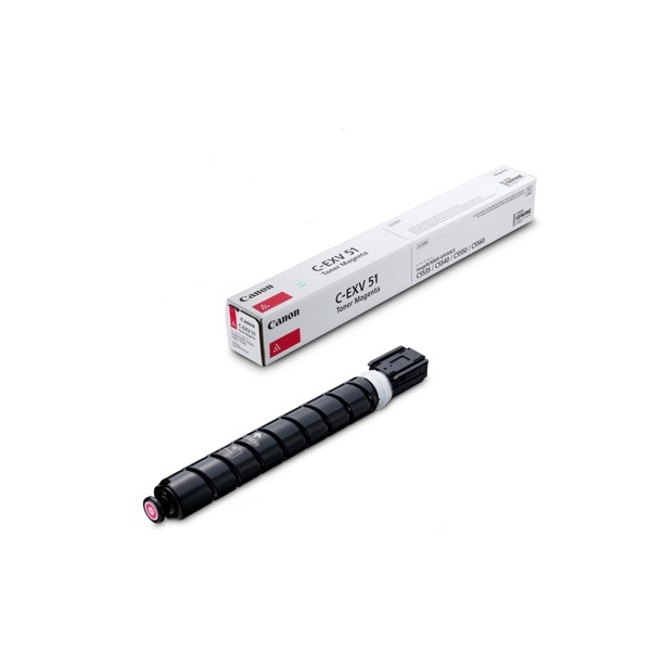 Toner cartridge canon c-exv51, magenta