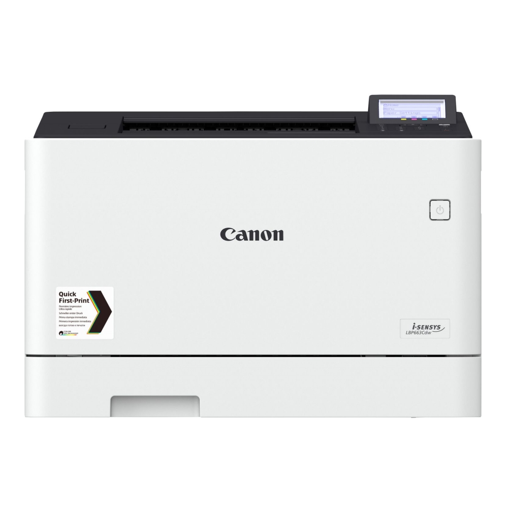 Laser printer canon i-sensys lbp663cdw duplex/wi-fi