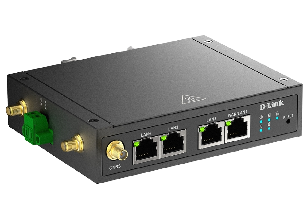 Рутер D-Link 4G M2M, 4x Fast Ethernet, Wi-Fi N300