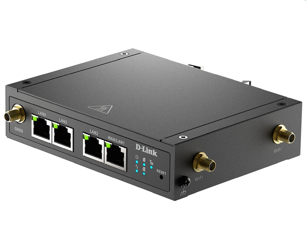Рутер D-Link 4G M2M, 4x Fast Ethernet, Wi-Fi N300