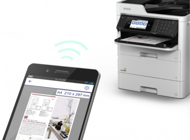 Мастилeноструйно МФУ Epson WorkForce RIPS WF-C579RDTWF