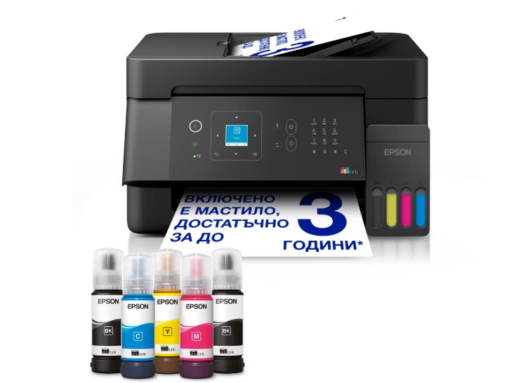 Мастиленоструйно мултифункционално устройство Epson EcoTank L5390