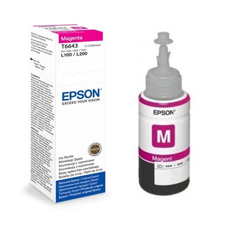 Мастило за принтер Epson T6643 Magenta бутилка 70ml