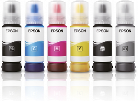 Ink for printer epson 115 ecotank photo black bottle