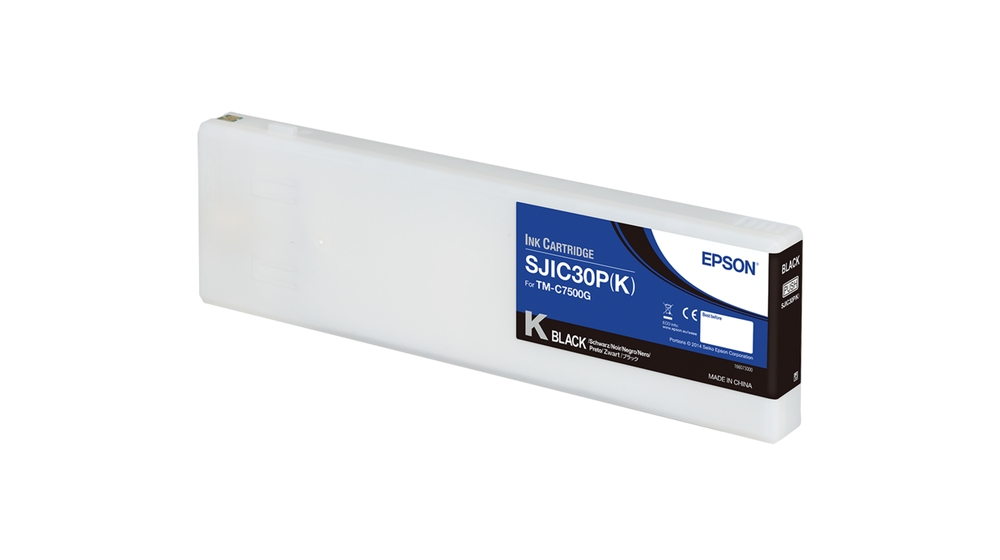 Ink for printer Epson SJIC30P(K) ColorWorks C7500G (Black)