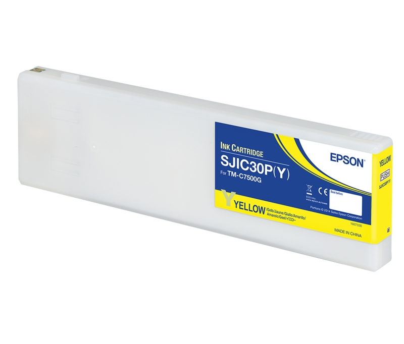 Ink for printer Epson SJIC30P(Y) ColorWorks C7500G (Yellow)