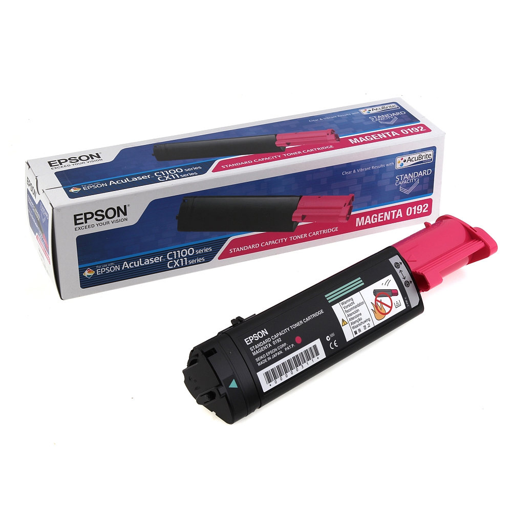 Тонер касета Epson Magenta C1100 Standard Cap