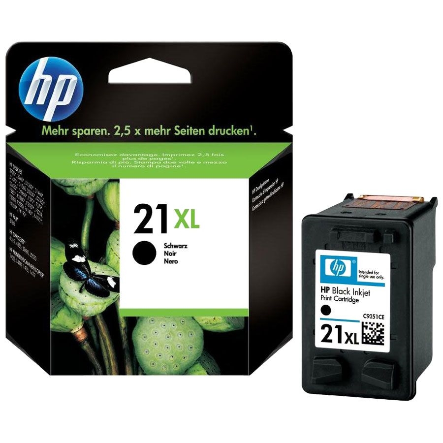 Мастило за принтер HP 21XL Black Inkjet