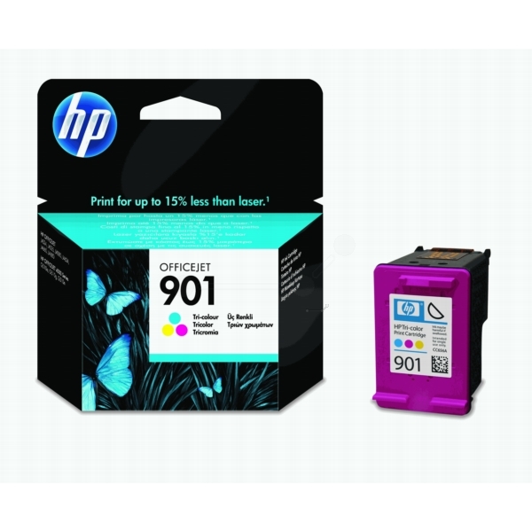 Ink for printer hp 901 tri-color officejet