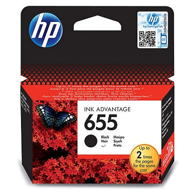 Ink for printer hp 655 black